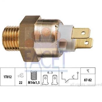 Interruptor de temperatura para ventilador del radiador FACET 7.5146