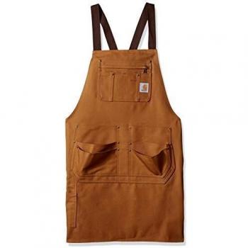 Delantal Carhartt Duck Hombre Marrón de Lona Resistente