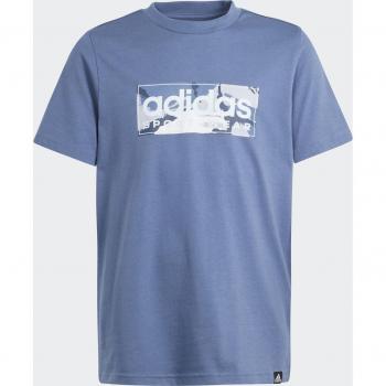 Camiseta de niños Adidas Camo Linear Graphic