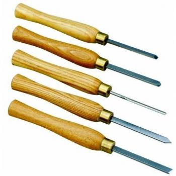 Proxxon 2227023 2227023-Juego 5 gubias manuales, Metal
