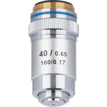 AmScope Objetivo del microscopio acromático A40X-V300 40X