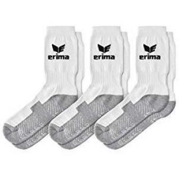 Erima Unisex Sports Socks 3-Pack White