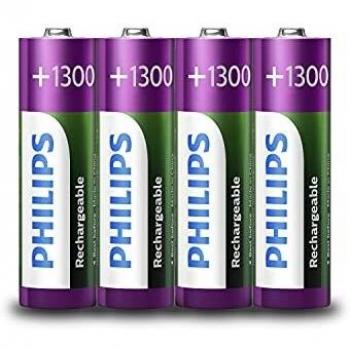 Philips Rechargeables Batería R6B4A130/10 AA - Batería/Pila Recargable