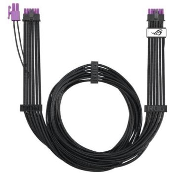 Cable de Alimentación PCIe ASUS ROG Equalizer 12V-2x6, 0.75 m, Negro