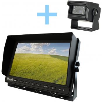 Kit de cámara de aparcamiento Yatek con pantalla AHD de 10,1 y cámara de visión trasera 1080P