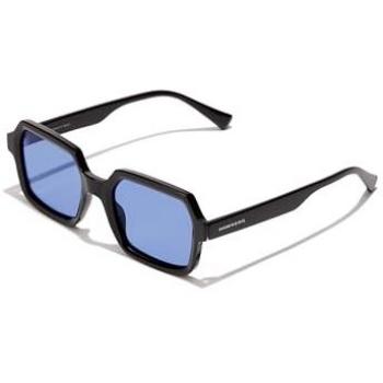 Hawkers MINIMAL MAX Gafas de Sol para Hombre y Mujer con montura en negro y lentes espejadas azul
