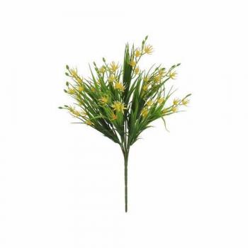 Gerimport Ramo Atado Planta Artificial Amarillo Stars 42 Cm