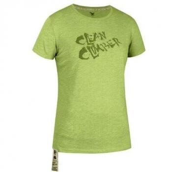 SALEWA Clean Climb - Camiseta de alpinismo para mujer, tamaño 46 UK, color wasabi / 5480