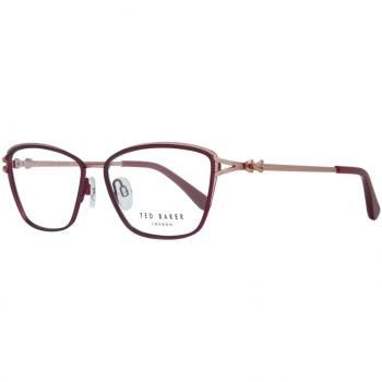 Ted Baker TB2245 Tula 244 Women's Eyeglasses Burgundy Size 54 (Frame Only) - Blue Light Block Available
