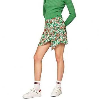 Pepe Jeans Green Female Short Skirt Size XL