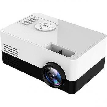 Miniproyector LED portátil J15/S261, reproductor multimedia HD 1080p para el hogar