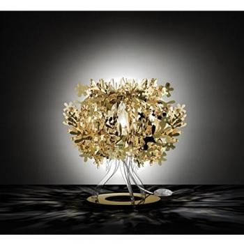 Lámpara de mesa dorada Fiorellina de Slamp