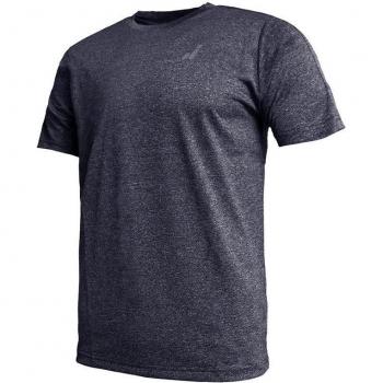 Camiseta de montaña Joluvi Athlet antracita hombre, 100% poliéster, tejido transpirable, diseño ligero y cómodo, ideal para actividades al aire libre
