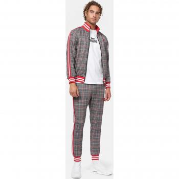 Lonsdale Chándal Boswall Beige - Chándal de poliéster, diseño moderno, color beige, incluye chaqueta con cierre completo y pantalones con cintura elástica, ideal para entrenamiento y uso diario