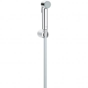 Alcachofa de ducha Grohe 26175001 con sistema de spray Vitalio Trigger y soporte para pared