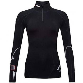 Rossignol Infini Compression Race Top Camiseta Térmica, Mujer, Black, L