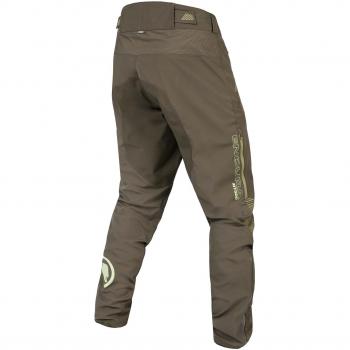 Pantalones largos de ciclismo Endura MT500 Spray para hombre en color verde botella, talla XXL