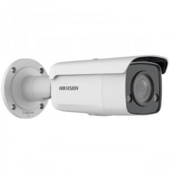 Cámara IP Hikvision DS-2CD2T87G2-L (2.8mm) 4K, resolución 8MP, lente de 2.8mm, visión nocturna IR hasta 30m, clasificación IP67