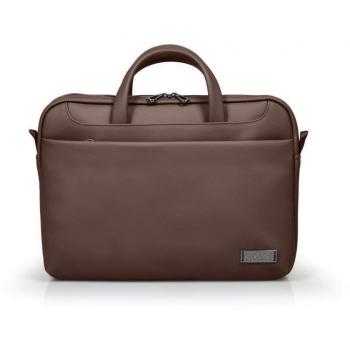 Maletín para Portátil Port Designs Zurich Toploading Marrón Monocromo 15,6''