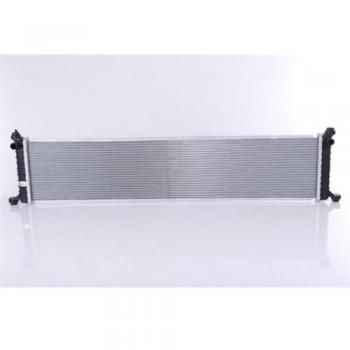 Radiador de refrigeración del motor NISSENS 606454, compatible con vehículos, fabricado en aluminio y plástico, diseñado para un enfriamiento eficiente del motor, incluye conexiones precisas y es de fácil instalación