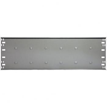 Simonrack 30181202208 Frontis trasero para estantería, 1200 x 220 mm, color gris oscuro