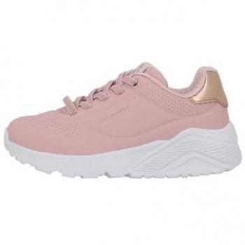 Zapatillas Skechers Uno Lite Rosa Metalizadas para Niñas - Talla 27