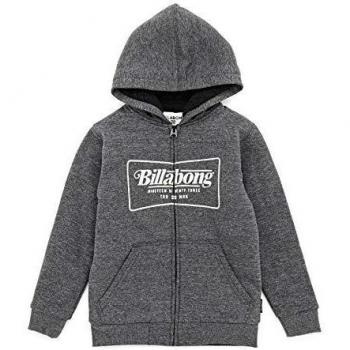 Bilabong Trade Mark Sherpa - Sudadera con Capucha y Cremallera para niños Negro Negro