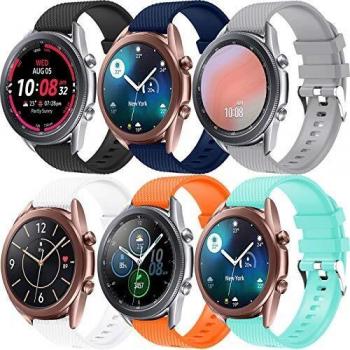 20mm Correa Compatible con Galaxy Watch Active/Active2/Galaxy Watch 42mm/Gear S2 Classic, Silicona Replacement Correa para Galaxy Watch Active