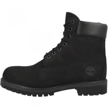 Timberland Premium 6-Inch Waterproof Black Lace-Up Boots