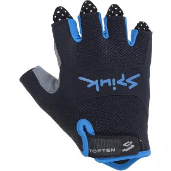 Spiuk Top Ten Mtb Guantes Cortos, Hombre, Negro / Azul, XXL