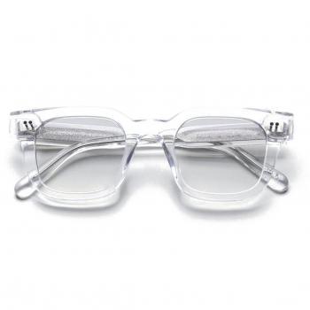 CHIMI 04 Clear Transparent Men's Sunglasses Medium Size