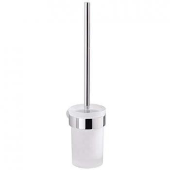 Portascopino Cromado Gedy Pi33-03 Serie Pirenei para Baño