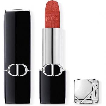 Barra de Labios Dior Rouge Velvet 228 Mythique - Larga Duración, Confort y Tratamiento Floral Hidratante
