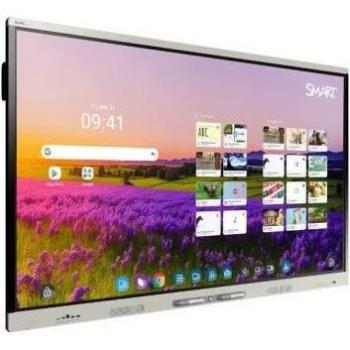 Pizarra Interactiva SMART Technologies MX286-V5 de 2,18 m (86) con Pantalla Táctil 3840 x 2160 Pixeles, Conectividad USB/Bluetooth y Color Plata