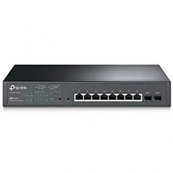 Cisco Firepower 4120 NGIPS Appliance, 1U, 2 NetMod Bays & TP-Link T1500G-10MPS Managed L2 Gigabit PoE+ Switch with 8 Ports and 2 SFP Slots