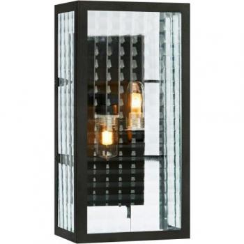Aplique para cuarto de baños negro 2 luces IP44 G9 FULHAM Markslojd