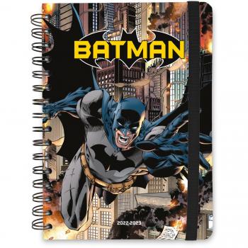Agenda Escolar A5 2022-2023 Semana Vista 12 Meses DC Comics Batman
