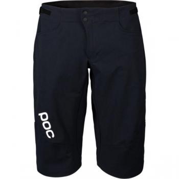 Pantalones Cortos de Ciclismo POC Velocity 2XL Color Uranio Negro