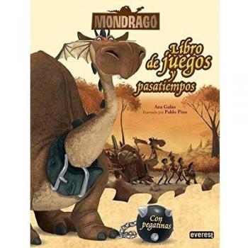 Mondragó. Libro de juegos y pasatiempos con pegatinas - Ana Galán