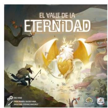 El Valle de la Eternidad - Juego de mesa de Maldito Games, para 1-4 jugadores, duración de 60-120 minutos, edad recomendada a partir de 14 años, temática de exploración y aventura en un mundo m