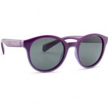 Polaroid Junior PLD 8040/S Kids Full-Rim Sunglasses in Lilac/Grey
