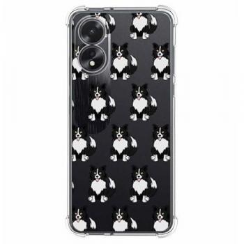 Funda Silicona Antigolpes para Oppo A38 4G con Diseño de Perros 07
