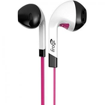 iFrogz IF-ITN-PNK - Auriculares con micrófono, Color Rosa