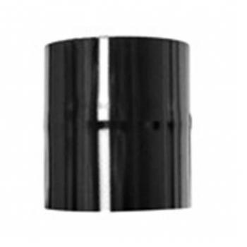 BOQUILLA ANTICONDENSACIÓN PARA ESTUFA DE PELLETS VITRIFICADA NEGRA 120 MM