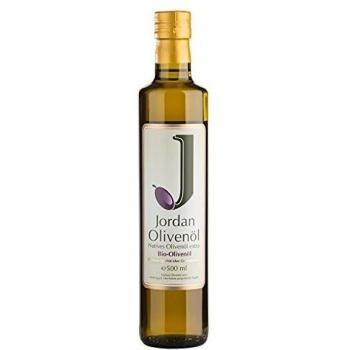 Aceite de Oliva Virgen Extra Ecológico Jordan Bio, 500 ml - Aceite Griego de Lesbos, Cosecha Tradicional y Caltextracción