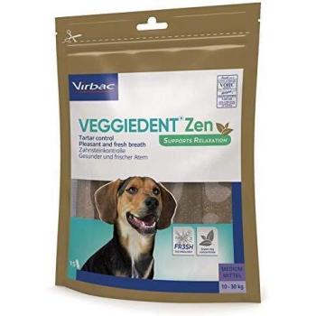 Veggiedent Zen Snack Dental M para una Higiene Bucal Óptima en Perros de 10 a 30kg