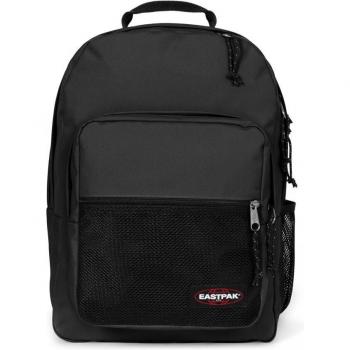 Zaino Eastpak Pinzip Nero EKOA5B9Q, Stylish Pinzip Backpack, Black unisex, Size: ONE SIZE