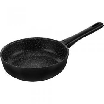 Sartén profunda ZWILLING Marquina Plus de 28 cm, aluminio, antiadherente Duraslide Granite, color negro