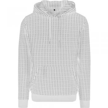 Sudadera Con Capucha Fuckyou Hombre 2XL Blanca
