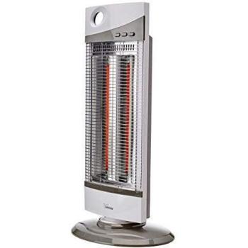 Calentador de infrarrojos de carbono Bimar HR301 1000W con oscilación automática y bajo consumo